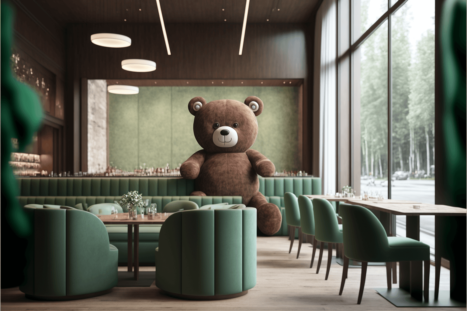 Ez Sbini - Bear Squad concept restaurant - İstanbul Türkiye